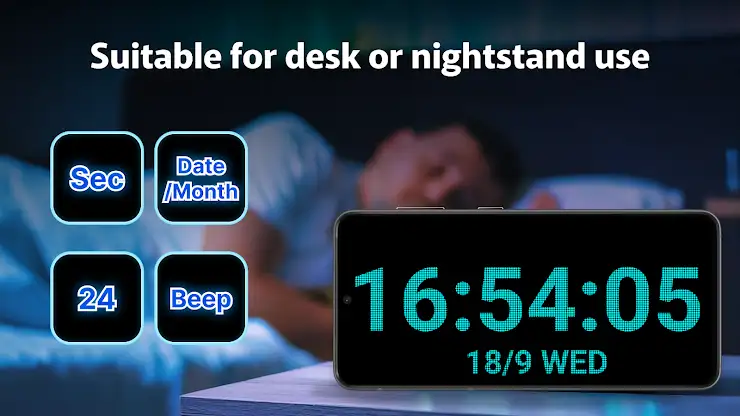 LED Digital Clock: Table Clock screenshot 2