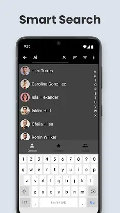Contacts app for Android screenshot 8