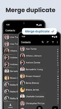 Contacts app for Android screenshot 6