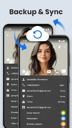Contacts app for Android screenshot 4