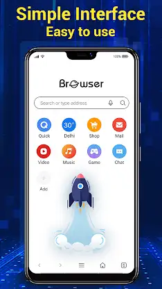 Browser for Android screenshot 2
