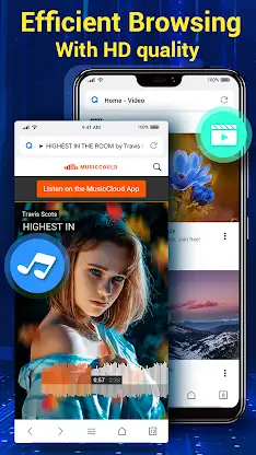 Browser for Android screenshot 4