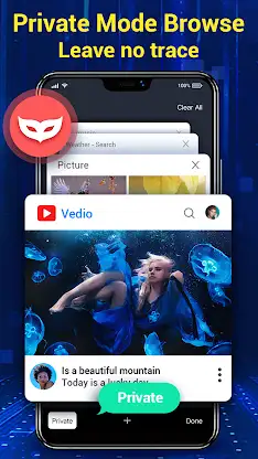Browser for Android screenshot 6
