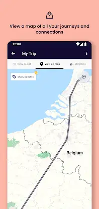 Interrail Rail Planner screenshot 6