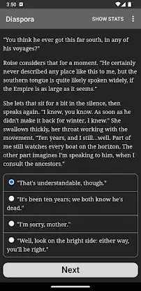 Diaspora screenshot 2