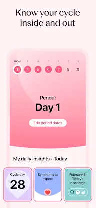 Flo Zyklus- & Periodenkalender screenshot 2
