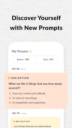 Daybloom: AI Self-Care Journal screenshot 4