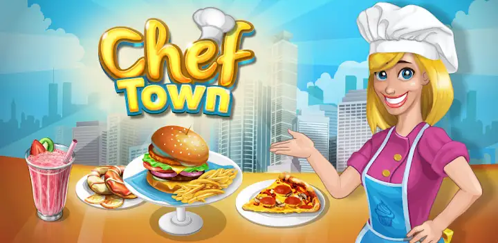 Chef Town: Cooking Simulation — Android game banner