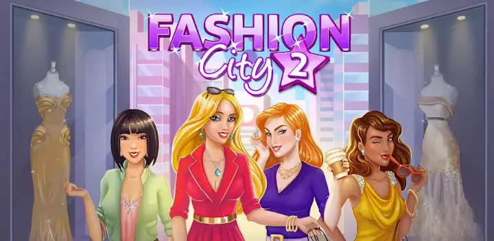 Fashion City 2 — Android game banner