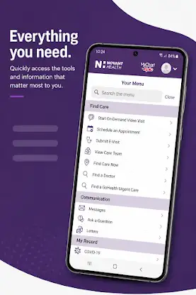 MyNovant screenshot 1