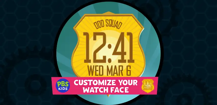 Odd Squad: Badge Watch Face screenshot 2