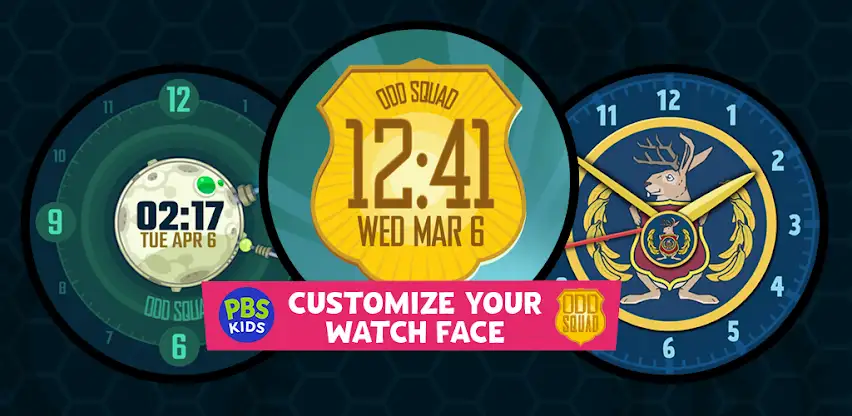 Odd Squad: Seal Watch Face screenshot 3