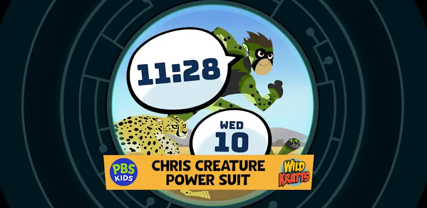 Wild Kratts: Chris Watch Face screenshot 2