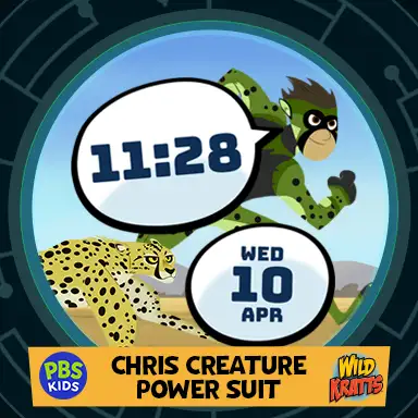Wild Kratts: Chris Watch Face screenshot 1