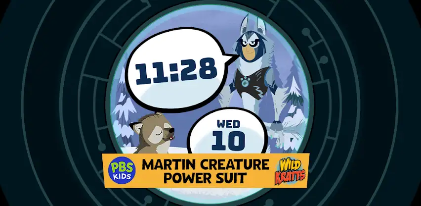 Wild Kratts: Martin Watch Face screenshot 2