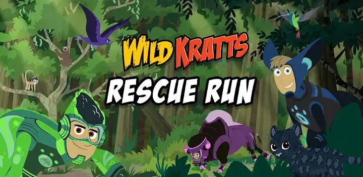 Wild Kratts Rescue Run — Android game banner