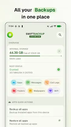 Swift Backup screenshot 2