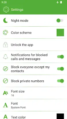 Call & SMS Blocker - Phone app screenshot 2