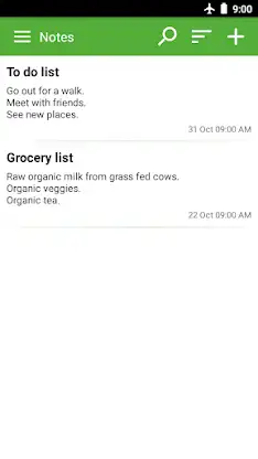 Simple notepad notes screenshot 1