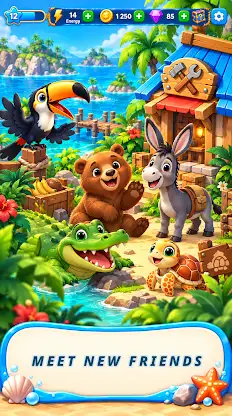 Tiny Island: Animal Puzzle screenshot 3