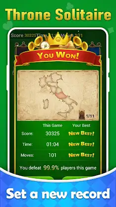 Throne Solitaire screenshot 4