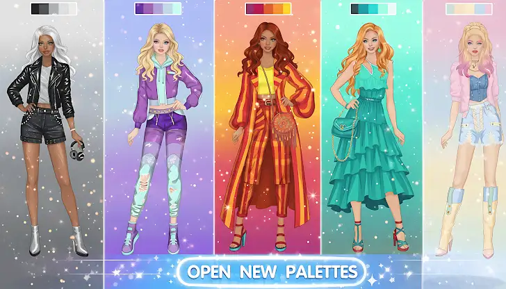 Palette Girl - Dress Up Games screenshot 8
