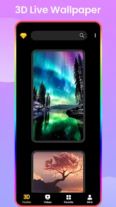 3D Live Wallpapers 4K HD screenshot 1