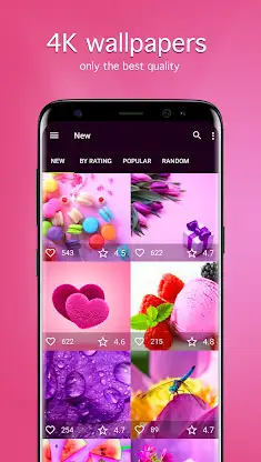 Pink Wallpapers 4K screenshot 1