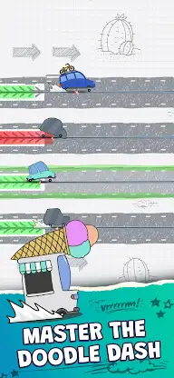 Crazy Racing: Doodle Dash screenshot 2