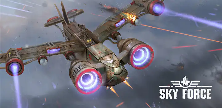 Sky Force — Android game banner