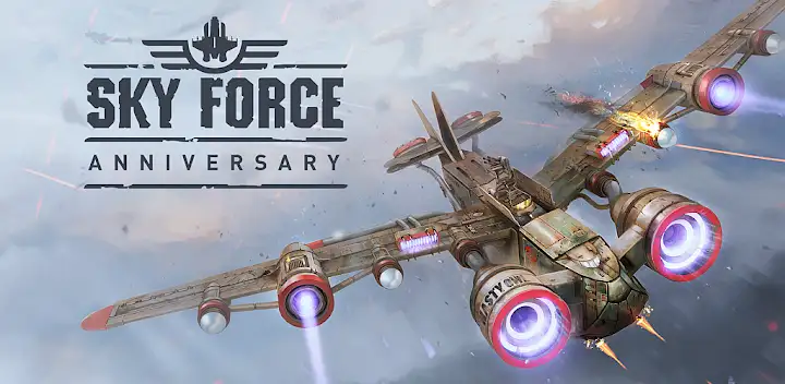 Sky Force Anniversary — Android game banner