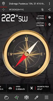 Perfect Compass (with weather) screenshot 1