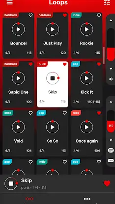 Drum Loops - Rock Beats screenshot 1