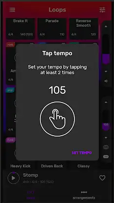 Drum Loops for Guitar screenshot 4