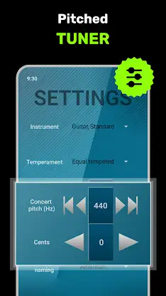 Perfect Guitar Tuner screenshot 8