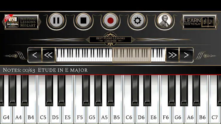 Piano Lessons Chopin screenshot 7
