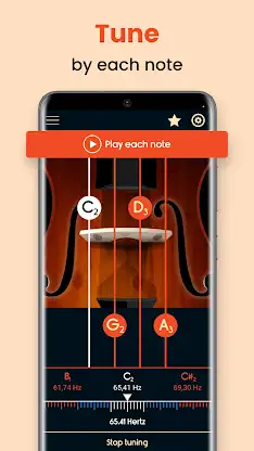 Master Violoncello Tuner screenshot 5