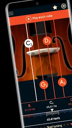 Master Violoncello Tuner screenshot 3
