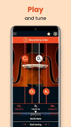 Master Violoncello Tuner screenshot 6