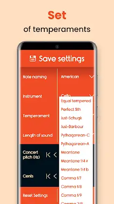 Master Violoncello Tuner screenshot 7