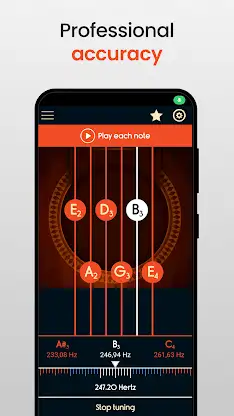 Master Guitar Tuner screenshot 8