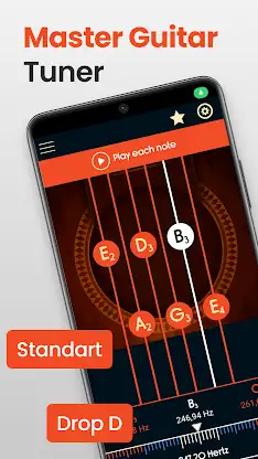 Master Guitar Tuner screenshot 3