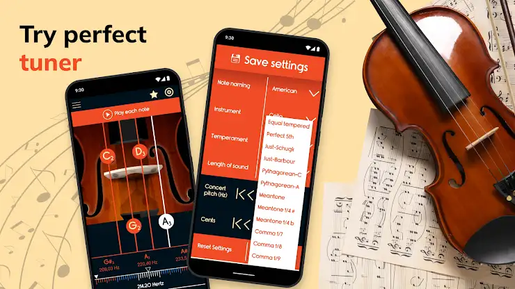 Master Violin Tuner screenshot 8