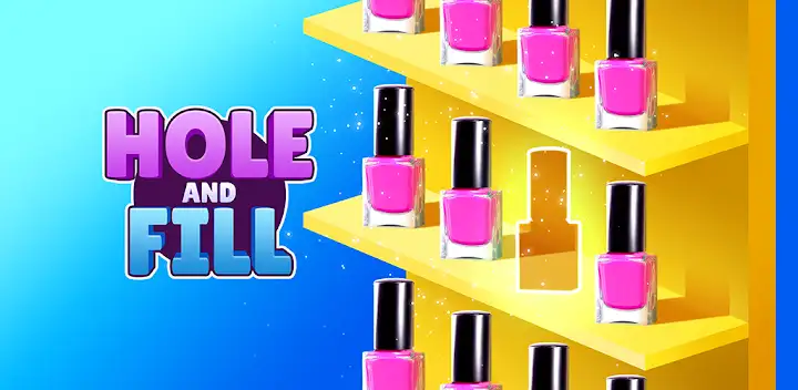 Hole and Fill: Collect Master! — Android game banner