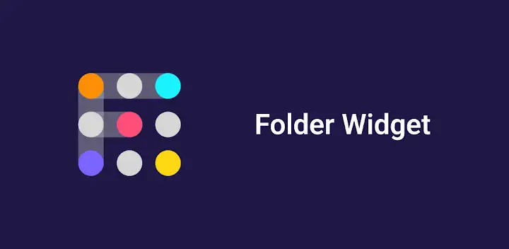 Folder Widget - Large Folders — Android app banner