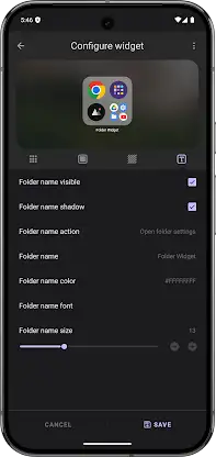 Folder Widget - Large Folders screenshot 7