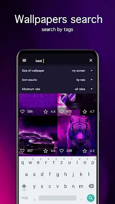 Purple Wallpapers 4K screenshot 2