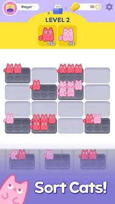 Cat Sort screenshot 1