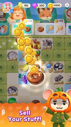 Merge Camp - Cute Animal Fun screenshot 4