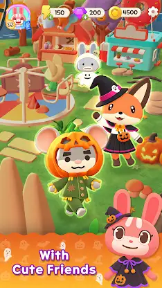 Merge Camp - Cute Animal Fun screenshot 2